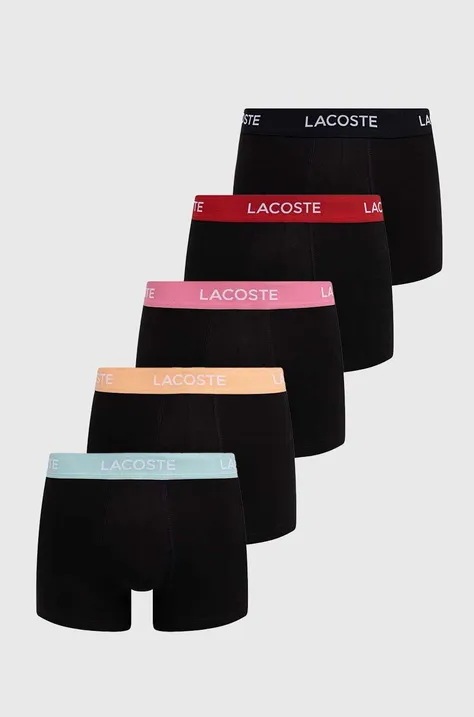 Μποξεράκια Lacoste 5-pack χρώμα: άσπρο