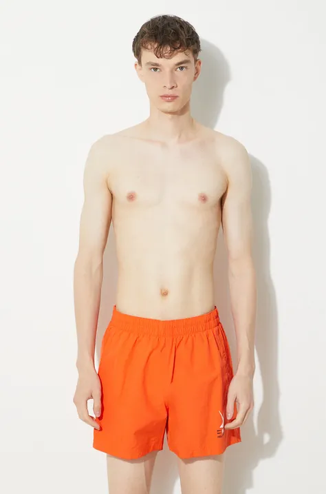 Plavkové šortky Helly Hansen oranžová barva