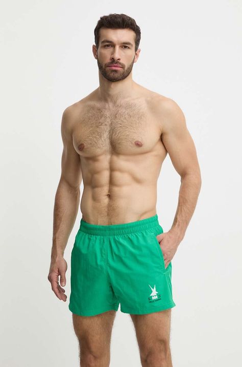 Helly Hansen szorty kąpielowe Cascais kolor zielony 34031