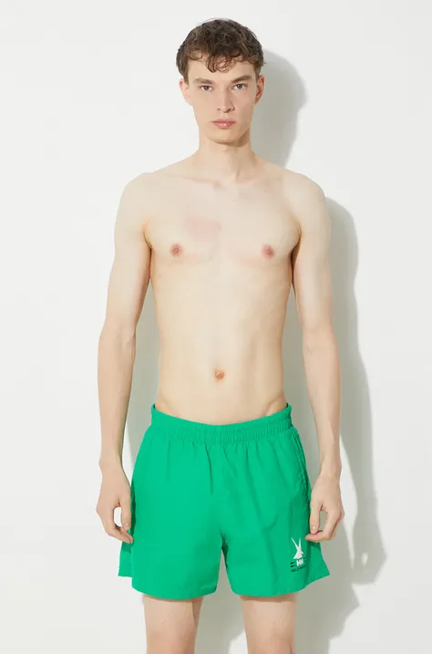 Helly Hansen pantaloni scurti de baie culoarea verde