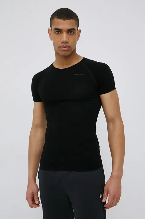 Λειτουργικό μπλουζάκι Viking Lockness χρώμα: μαύρο