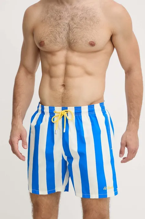 Kratke hlače za kupanje MC2 Saint Barth boja: tirkizna
