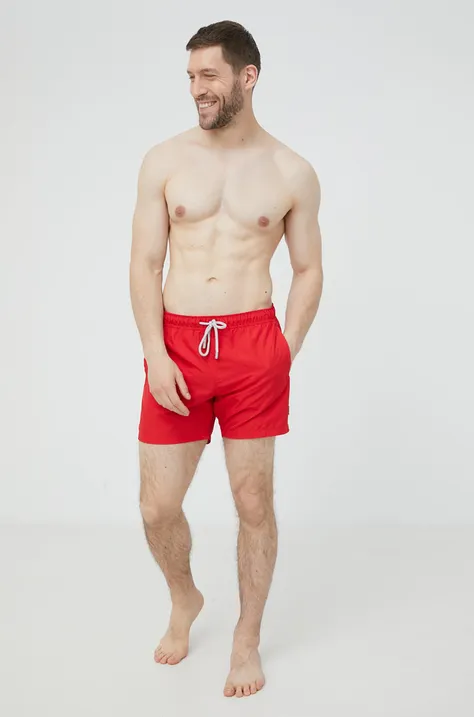 Kratke hlače za kupanje John Frank boja: crvena
