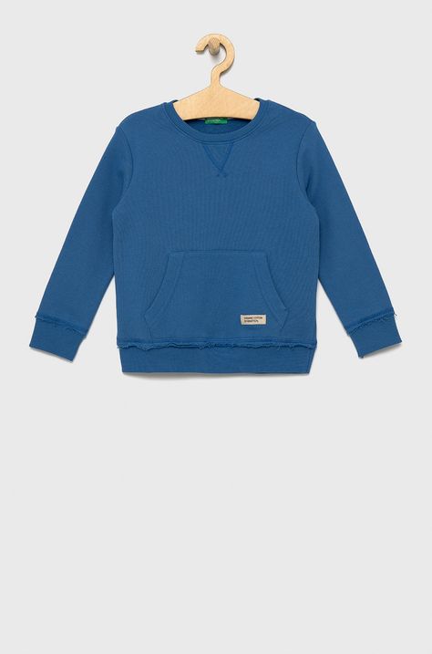 United Colors of Benetton - Παιδική βαμβακερή μπλούζα