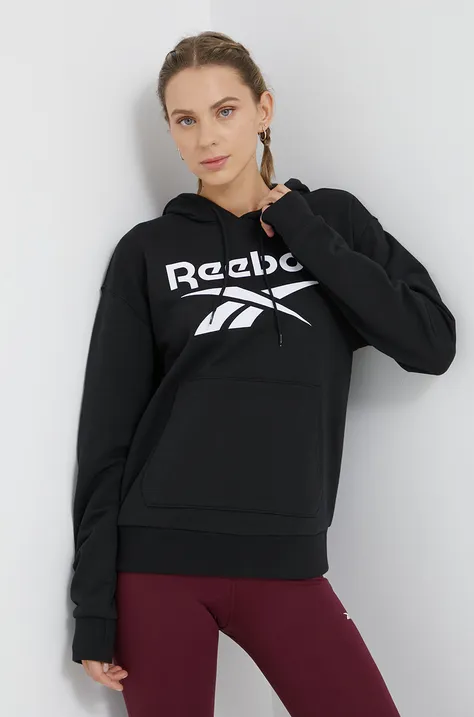 Reebok sweatshirt women's black color