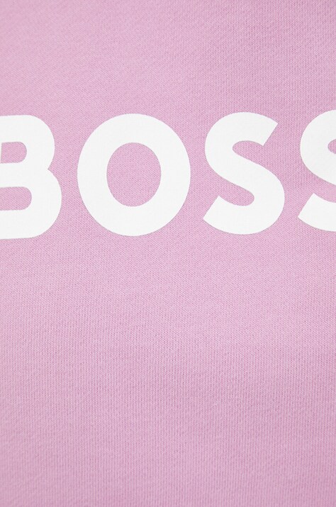 Бавовняна кофта BOSS — SS22-BLD154, рожевий — фото 5