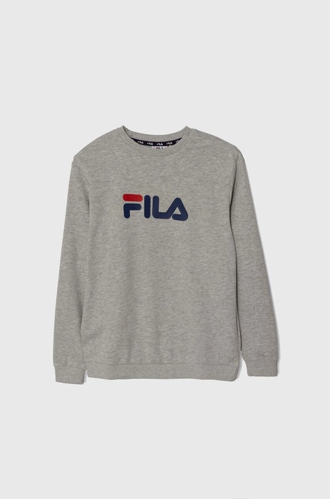 Детская кофта Fila цвет жёлтый с принтом