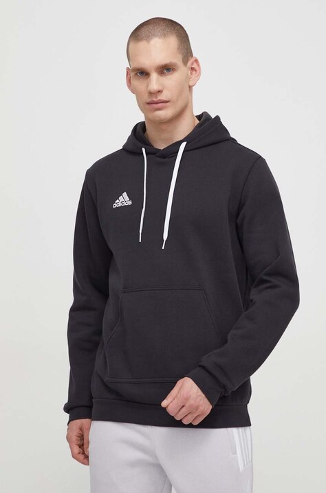 Кофта adidas Performance H57512 мужская цвет чёрный с аппликацией