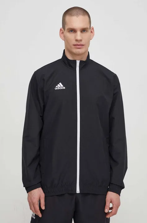 Куртка для тренувань adidas Performance Entrada 22 H57534 колір чорний перехідна