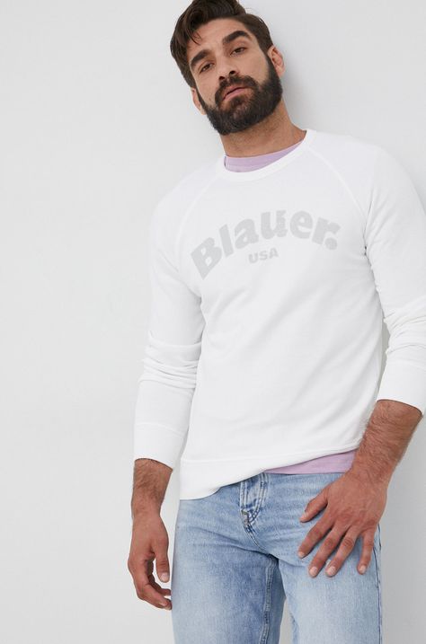 Βαμβακερή μπλούζα Blauer