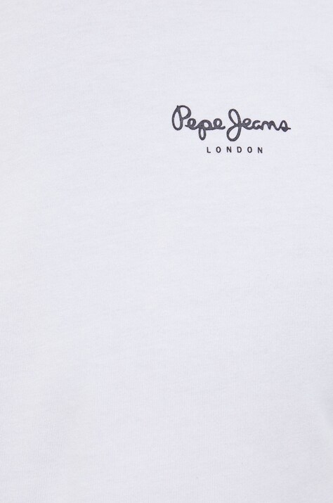 Лонгслів Pepe Jeans Original Basic 2 — SS22-BUM037, білий — фото 5