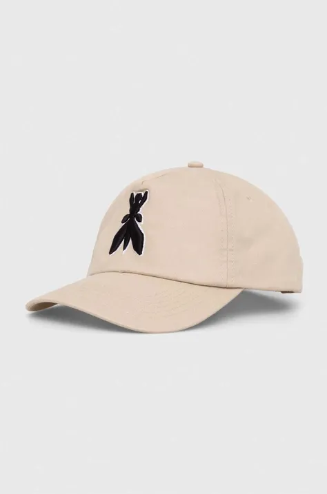 Βαμβακερό καπέλο του μπέιζμπολ Patrizia Pepe χρώμα: μαύρο