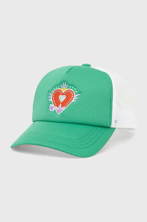 Καπέλο Femi Stories χρώμα: πράσινο