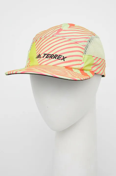 adidas TERREX șapcă HB6275.D culoarea portocaliu, modelator