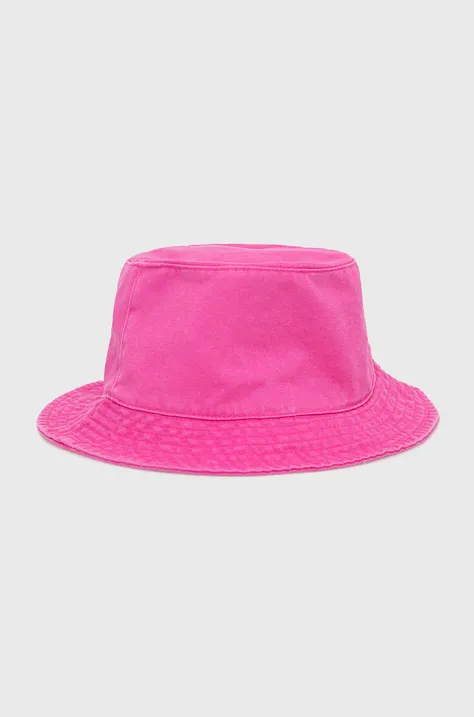 Otroški bombažni klobuk GAP roza barva
