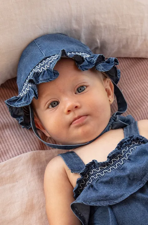 Дитячий капелюх Mayoral Newborn колір фіолетовий