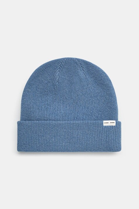 Samsoe Samsoe wool beanie blue color M13407218