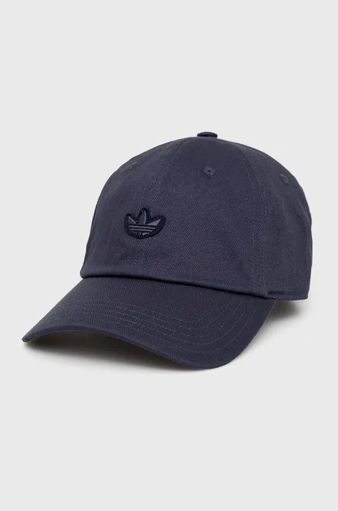 Βαμβακερό καπέλο adidas Originals χρώμα: ναυτικό μπλε