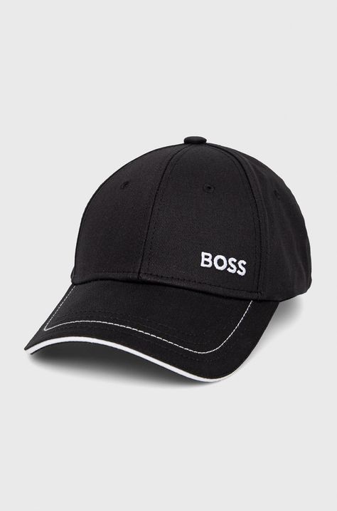 Bombažna kapa BOSS Boss Athleisure