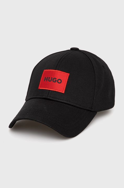Памучна шапка HUGO