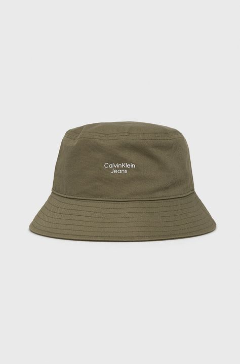 Calvin Klein Jeans bombažni klobuk