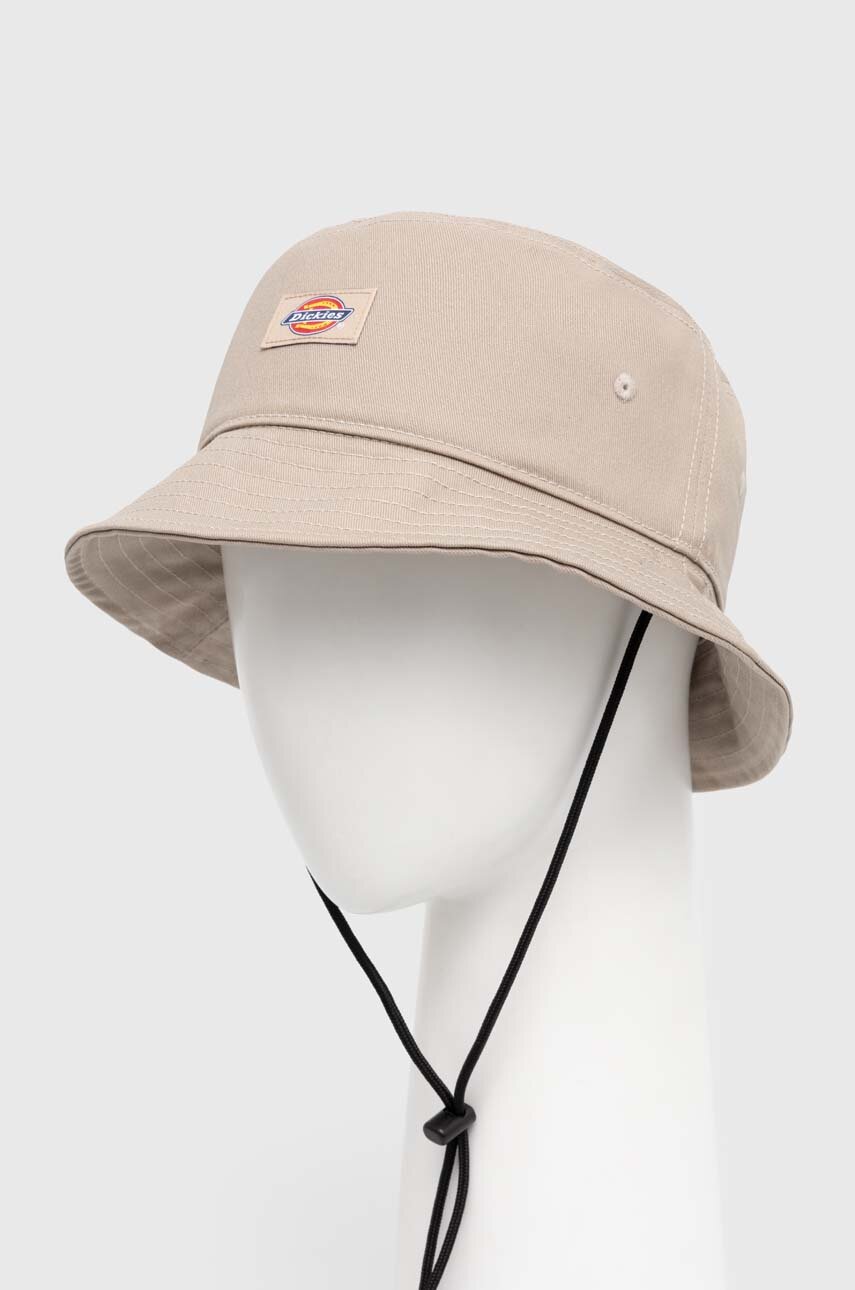 Dickies cotton hat beige color