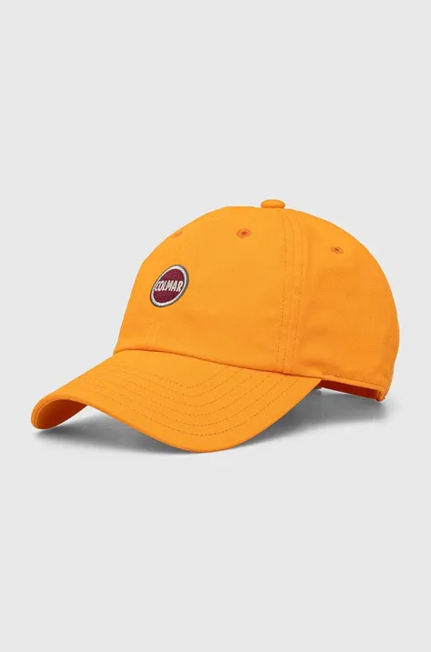 Βαμβακερό καπέλο του μπέιζμπολ Colmar χρώμα: πορτοκαλί