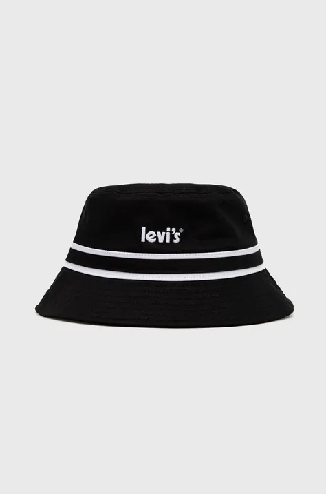 Levi's cotton hat black color