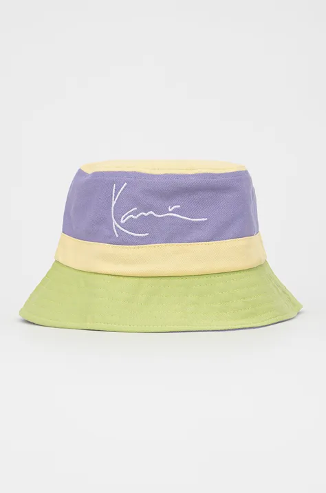 Двухсторонняя хлопковая шляпа Karl Kani хлопковый