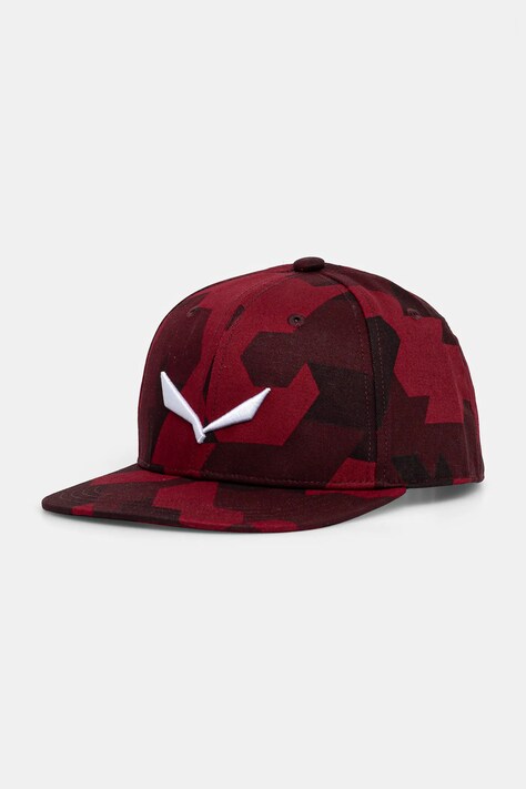 Salewa baseball sapka Puez Camou szürke, mintás, 00-0000026482