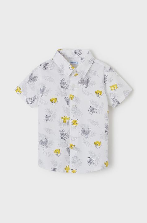 Mayoral - Παιδικό βαμβακερό πουκάμισο