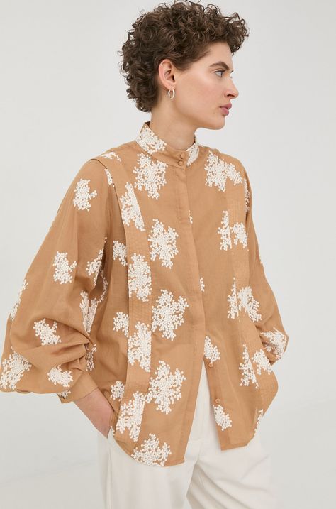 Bavlnená košeľa Bruuns Bazaar