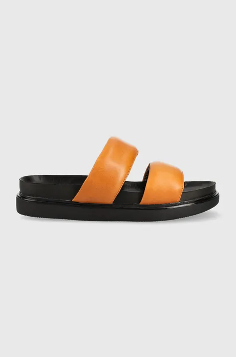 Pantofle Vagabond Shoemakers ERIN dámské, oranžová barva
