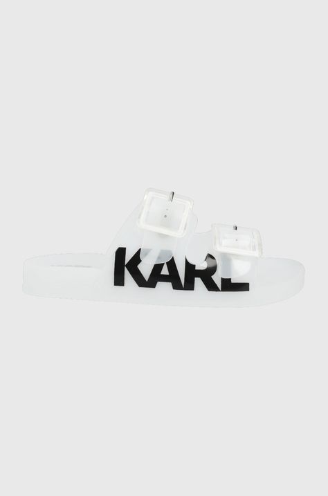 Karl Lagerfeld papuci Jelly Strap