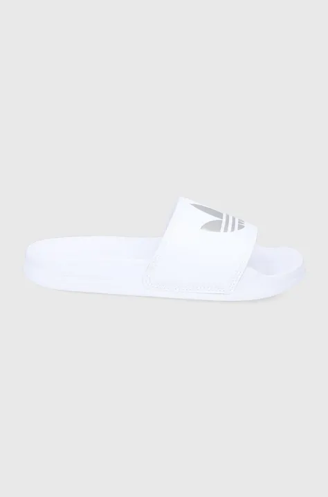 Παντόφλες adidas Originals Adilette γυναικείες, χρώμα: άσπρο