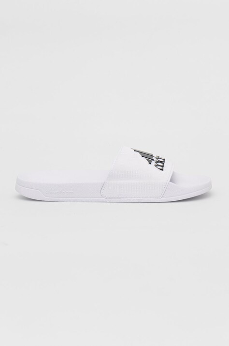 adidas papuci Adilette femei, culoarea alb GZ3775