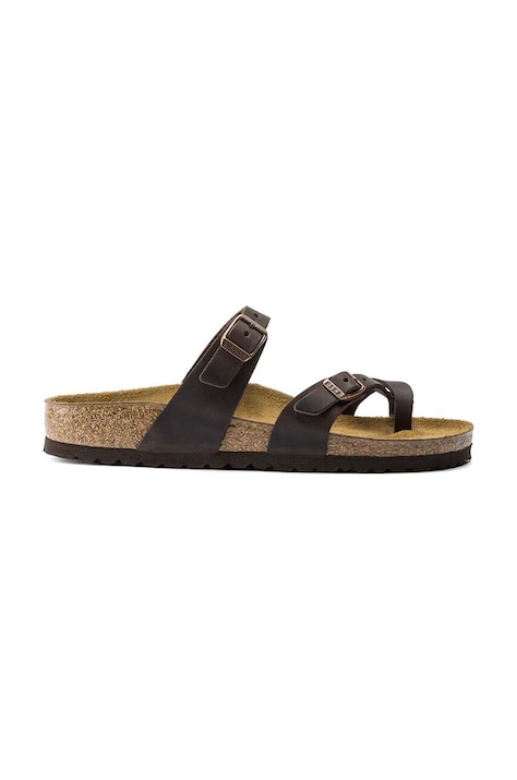 Nubuck παντόφλες Birkenstock Mayari χρώμα: καφέ, 171323