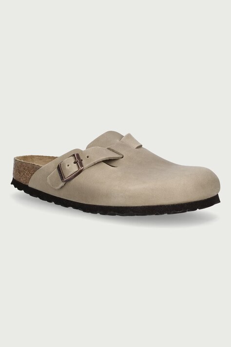 Birkenstock Σαγιονάρες Γυναικείες nubuck Boston καφέ 960813