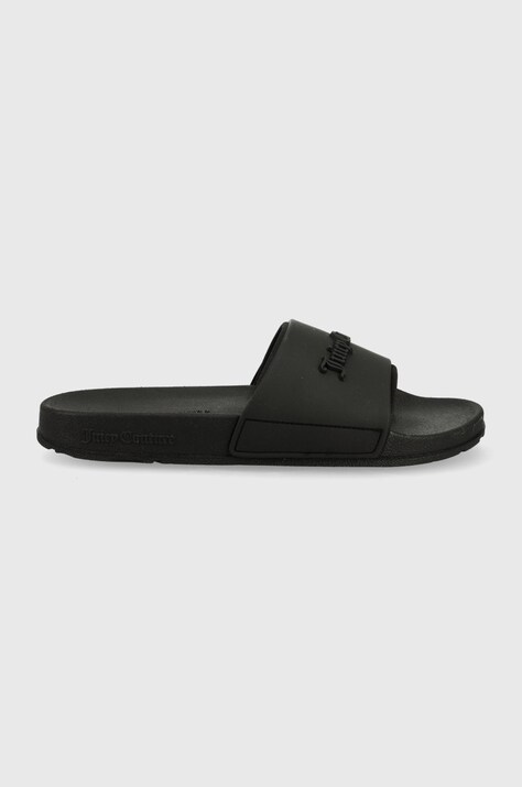 Pantofle Juicy Couture BREANNA EMBOSSED dámské, černá barva, JCAY121047