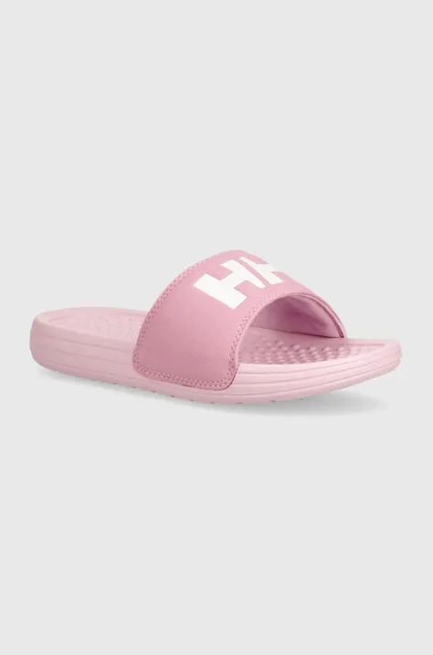 Παντόφλες Helly Hansen χρώμα: ροζ
