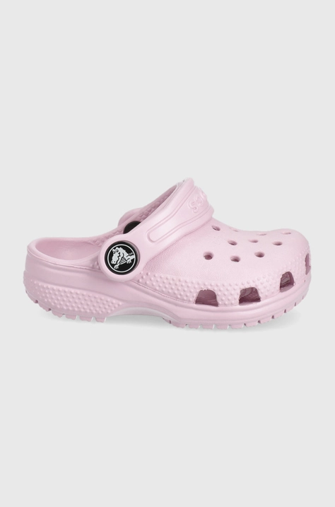 Детски чехли Crocs в розово