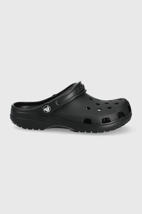 Παντόφλες Crocs χρώμα: μαύρο