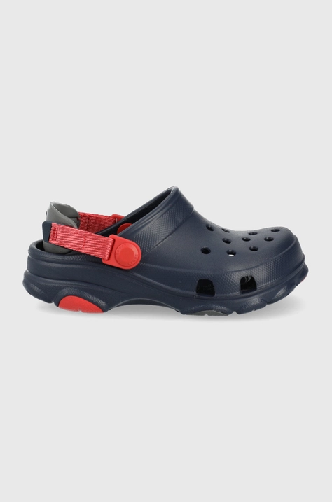 Παιδικές παντόφλες Crocs χρώμα: ναυτικό μπλε