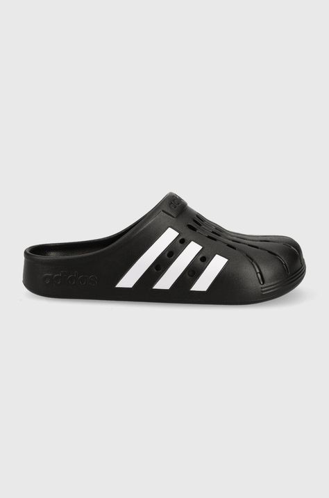 adidas Performance papuci Adilette Clog culoarea negru GZ5886