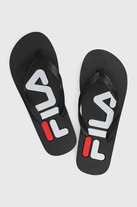 Fila flip-flop Troy fekete, férfi