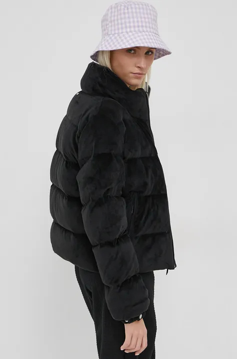 Пуховая куртка Superdry женская цвет чёрный зимняя