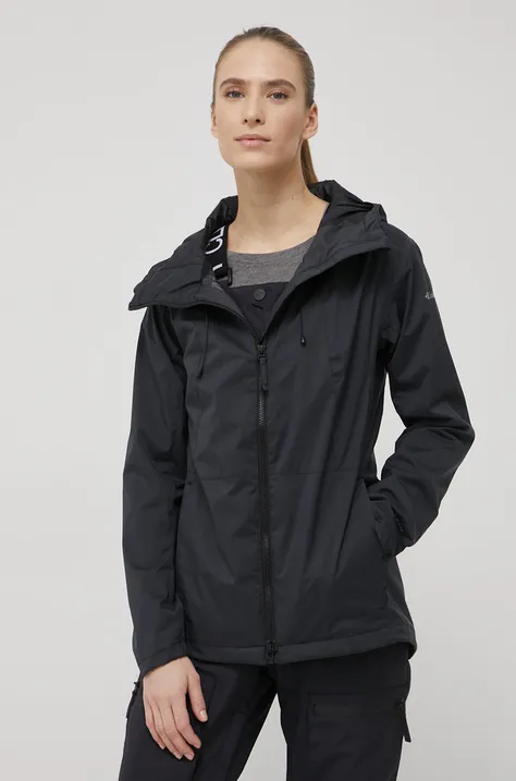 Куртка outdoor Columbia Sunrise Ridge колір чорний перехідна