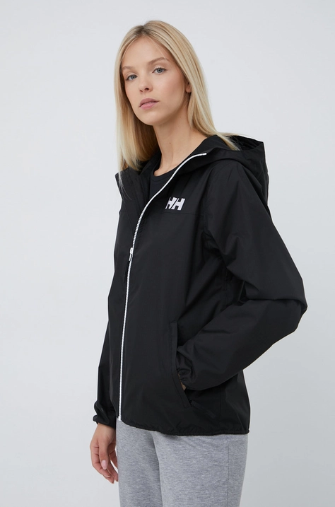 Αδιάβροχο μπουφάν Helly Hansen Belfast II χρώμα μαύρο 53433