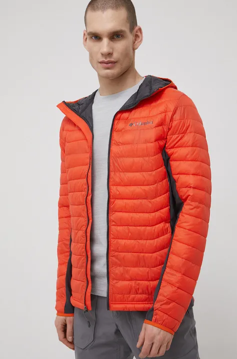Sportska jakna Columbia Powder Pass boja: narančasta, za prijelazno razdoblje, 1773271-011