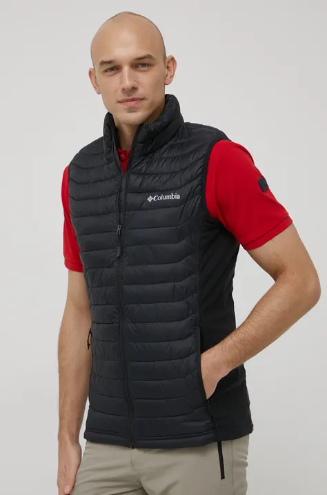 Columbia vestă sport Powder Pass culoarea negru, de tranziție 1842414